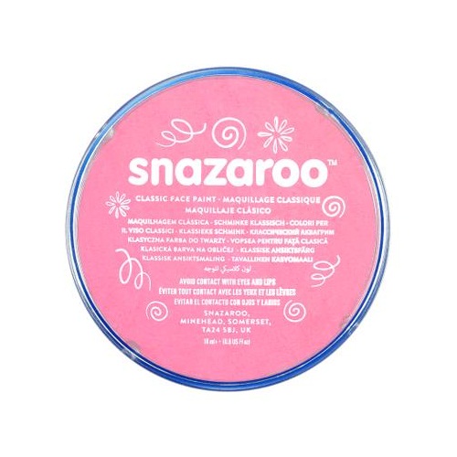 Farba do malowania twarzy Snazaroo 18ml różowa pastelowa PALE PINK