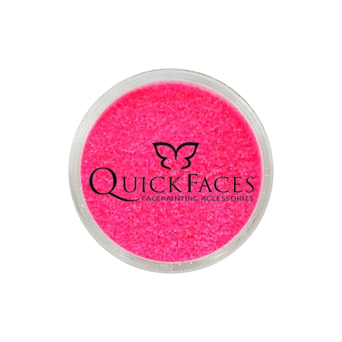 Brokat do twarzy i ciała QuickFaces Neon Pink UV