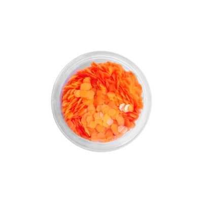 Brokat QuickFaces Chunky Glitter Matte Neon Orange