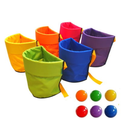 Koszyki animacyjne zestaw 6 kolorów