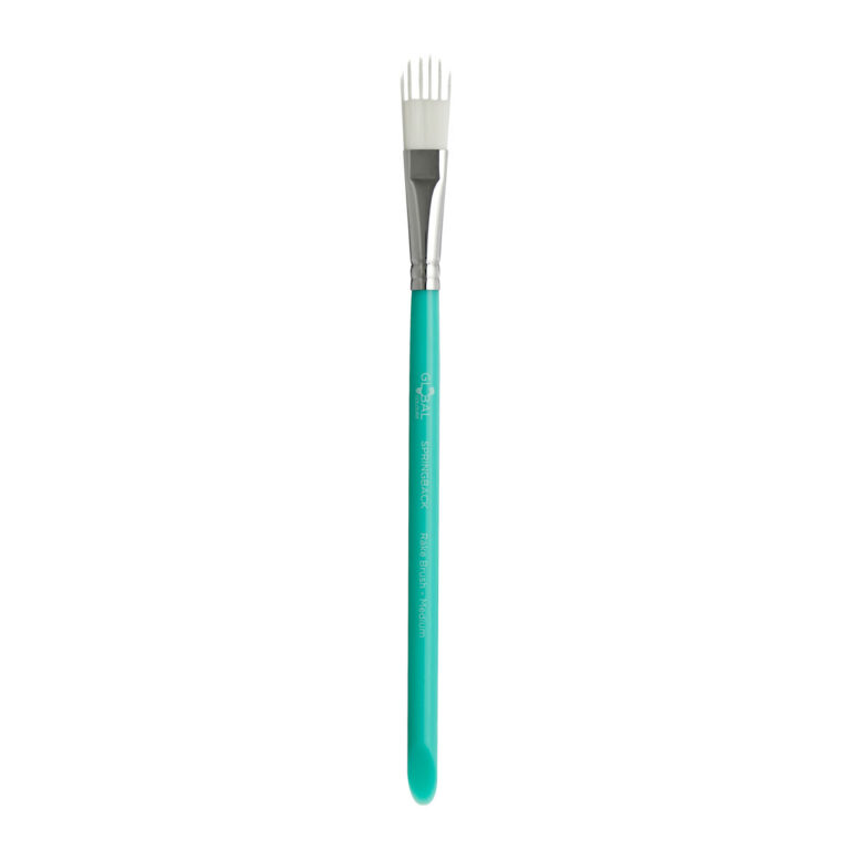 Pędzel Global Colours Springback Rake Brush-Medium